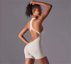 אוברול יוגה קצר ללא שרוול- אמה