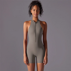 אוברול יוגה קצר ללא שרוול- אמה