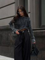 סוודר דגם טאי